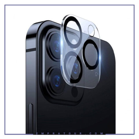 محافظ لنز دوتایی دوربین آیفون 14 پرو و 14 پرومکس بیسوس Baseus 14Pro/14Pro Max Camera Screen Protector SGQK000802