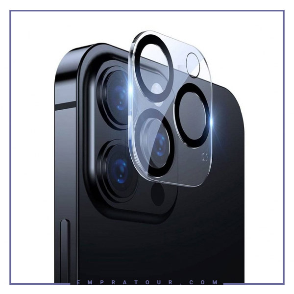 محافظ لنز دوتایی دوربین آیفون 14 پرو و 14 پرومکس بیسوس Baseus 14Pro/14Pro Max Camera Screen Protector SGQK000802