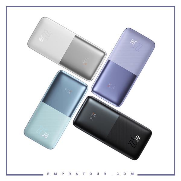 پاوربانک 20000 میلی آمپر بیسوس BASEUS BIPOW PRO POWERBANK 22.5W PPBD03000