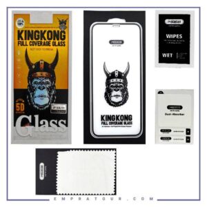 گلس شیشه ای تمام چسب آیفون Mocoson Full Glue Full Coverage Glass Iphone 11 Pro Max/XS Max