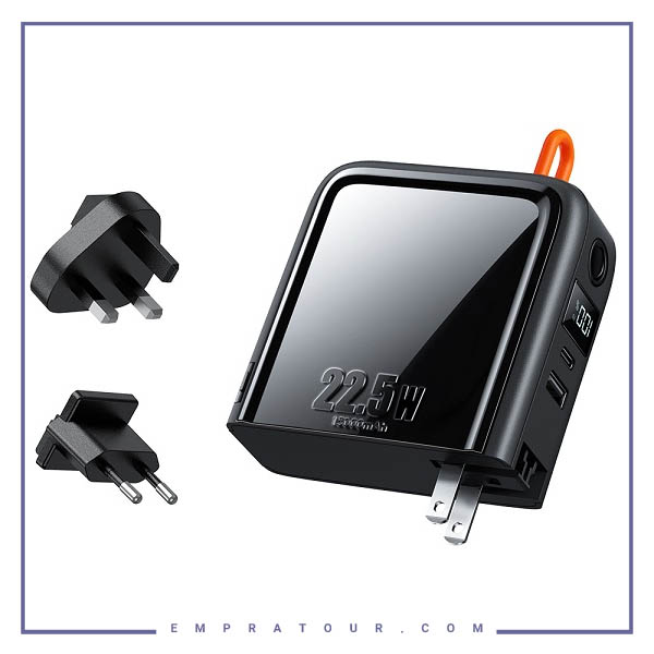 پاوربانک 15000mAh و شارژر دیواری مک دودو Mcdodo 22.5W Noah CH-117