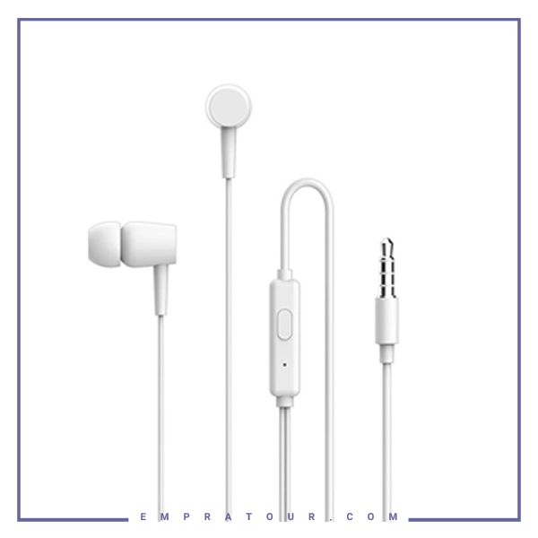هندزفری سیمی با جک 3.5 میلی‌متری رسی RECCI In-ear Wired Earphone REP-L06