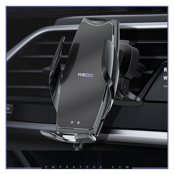 هولدر و شارژر وایرلس رسی RECCI ANGEL WINGS Wireless Charging RHO-C21