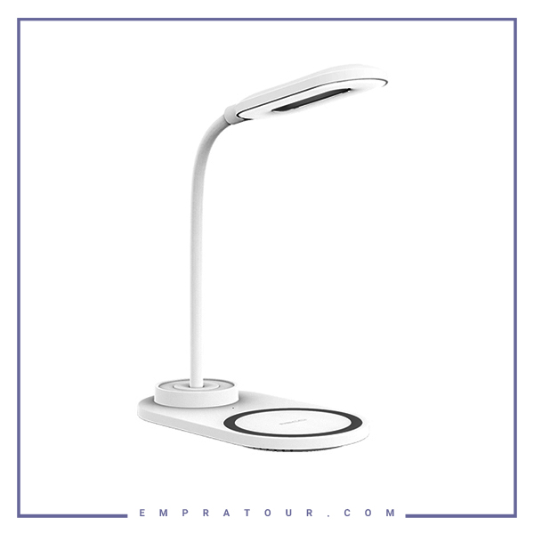 چراغ و شارژر وایرلس رومیزی رسی RECCI Desktop Wireless Charging Lamp RLS-L08