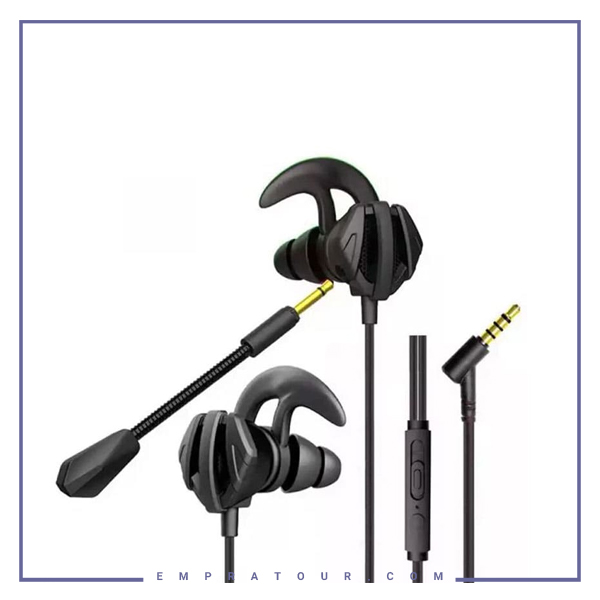 هندزفری سیمی گیمینگ با جک 3.5 میلی‌متری رسی Recci REP-L19 Wired gaming Earphone
