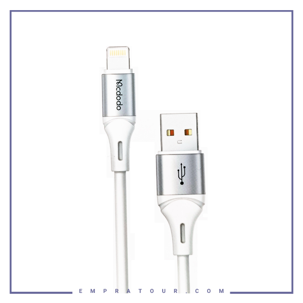 کابل فست شارژ لایتنینگ 1.2 متری مک دودو Mcdodo Lightning Data Cable CA-183