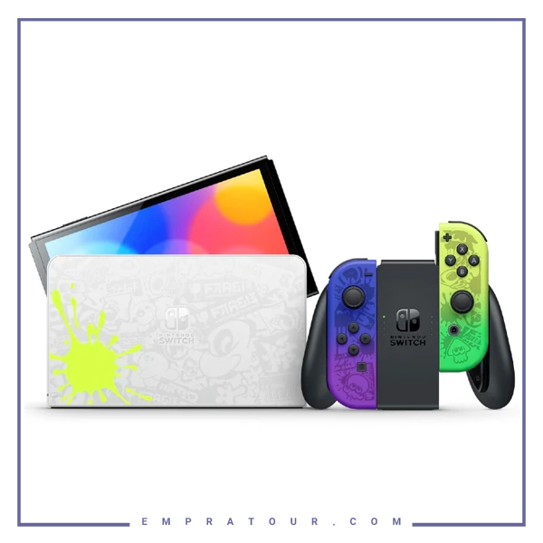 کنسول بازی نینتندو Nintendo Switch OLED Splatoon Edition