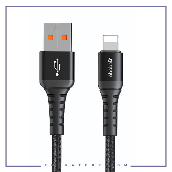 کابل شارژ و انتقال داده لایتنینگ مک دودو یک متری MCDODO CA-2261 3A Lightning Fast Charge Data Cable CA-2261