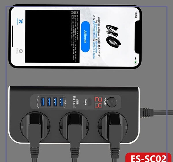 چند راهی برق تایمردار ارلدام ES-SC02