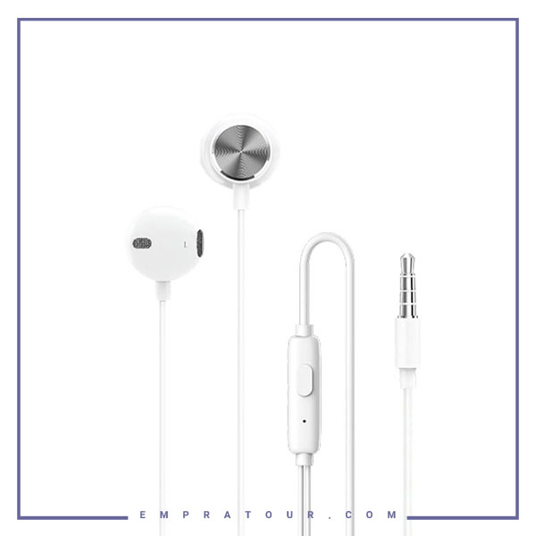 هندزفری سیمی با جک 3.5 میلی‌متری رسی RECCI REP-L01 In-Ear Wired Earphones