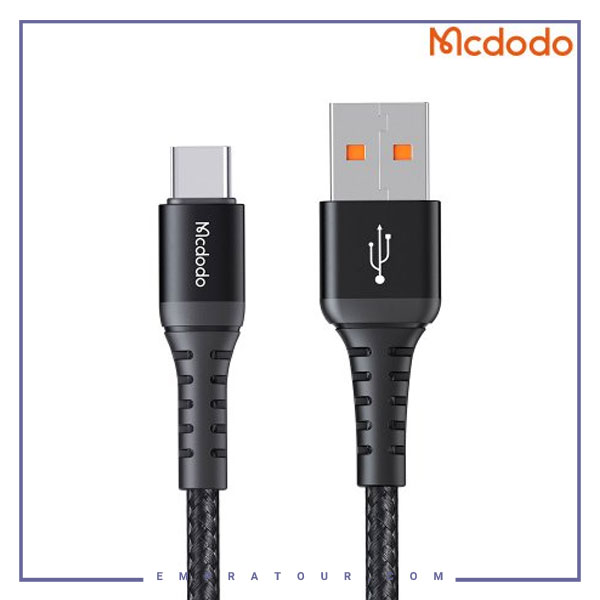 کابل شارژ و انتقال داده تایپ سی مک دودو 20 سانتی MCDODO QC 4.0 Type-C Fast Charge Data Cable CA-227