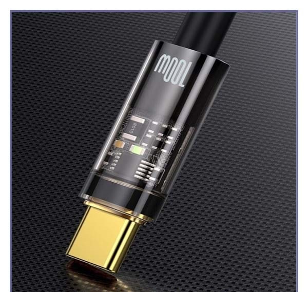 کابل تایپ سی هوشمند بیسوس 2 متر CATS0003012