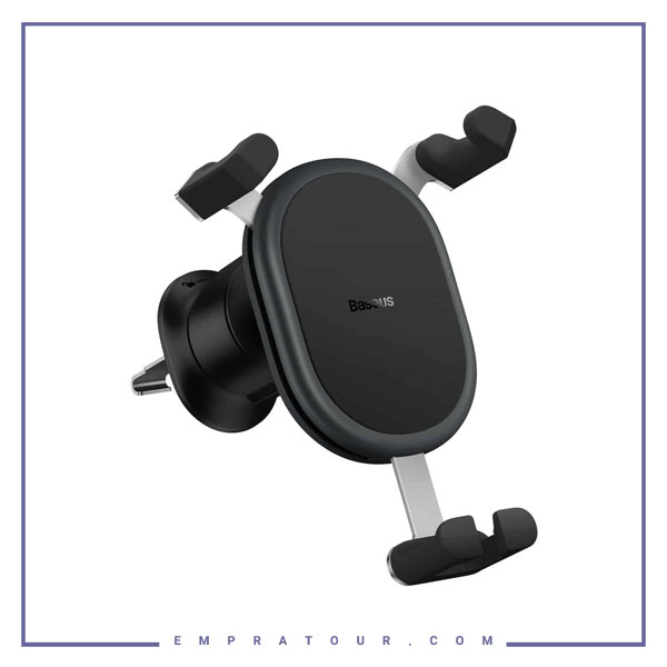 هولدر دریچه کولری بیسوس Baseus STABLE GRAVITATIONAL CAR MOUNT SUWX000001
