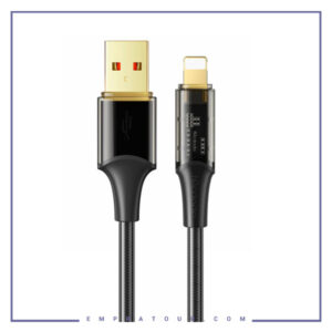 کابل لایتنینگ 1.2 متر مک دودو Mcdodo Lightning Transparent Data Cable CA-2080