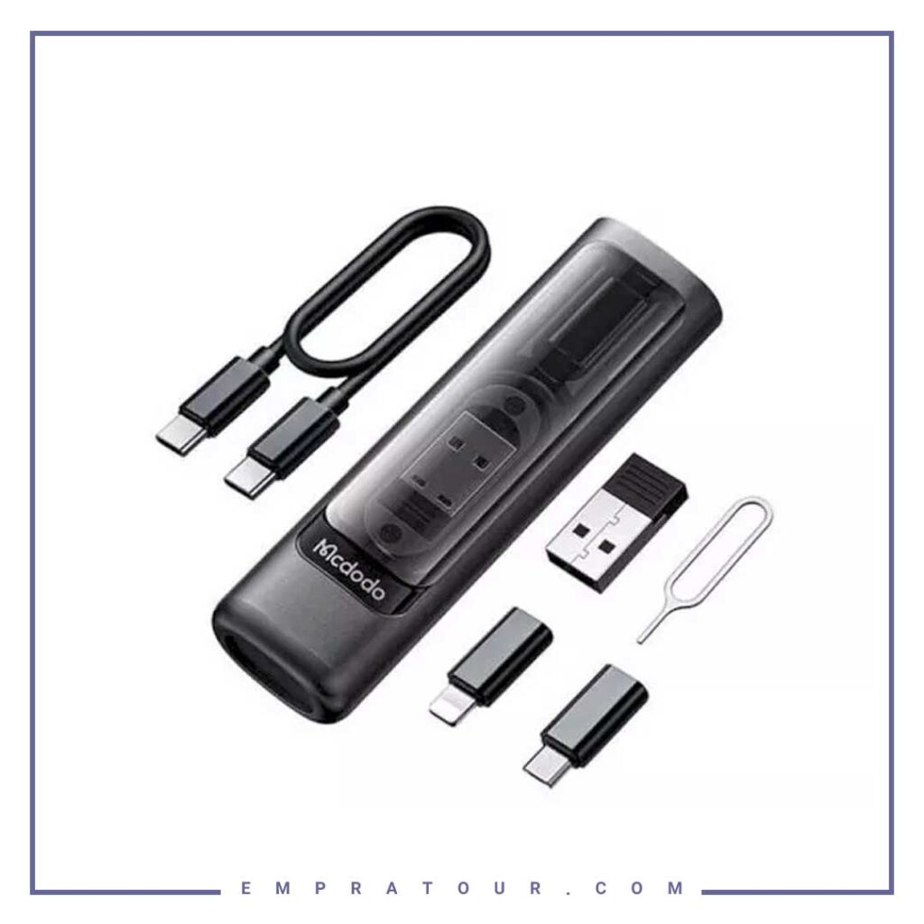 پک کابل چند منظوره مک دودو MCDODO WF-1720 Multifunctional Convertor Storge Box