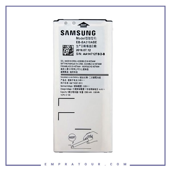 باتری سامسونگ Galaxy A3 2016 / A310  مدل EB-BA310ABE