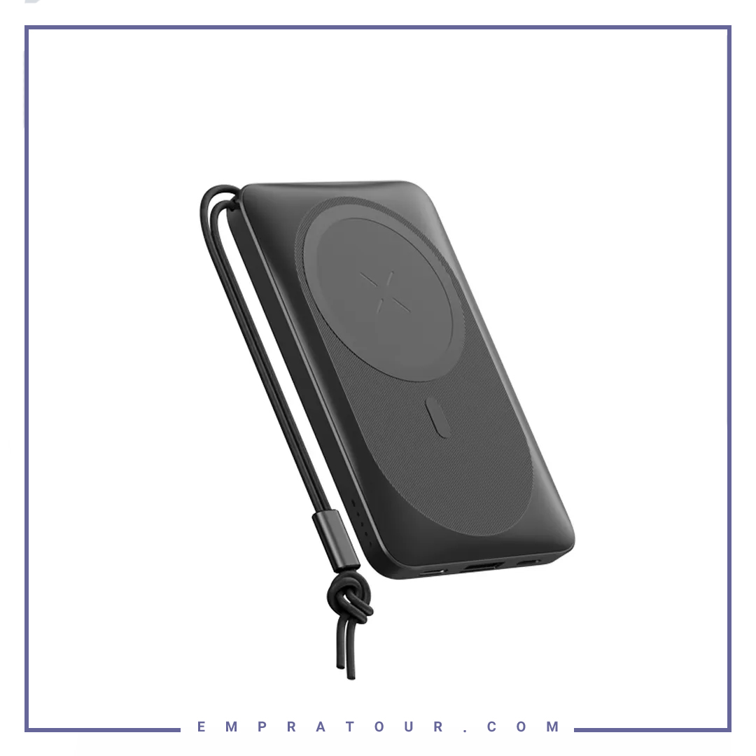 پاوربانک وایرلس 10000 راک Magnetic Wireless P89