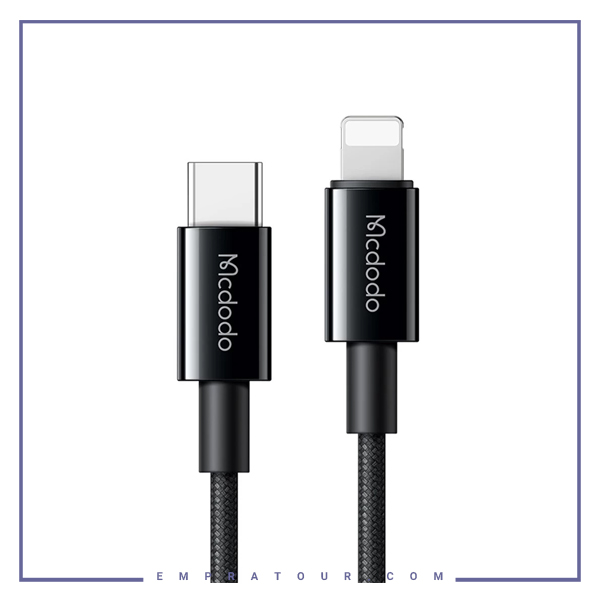کابل لایتنینگ به Type C مک دودو 1.2 متر Mcdodo Type-C To Lightning PD Data Cable CA-2760