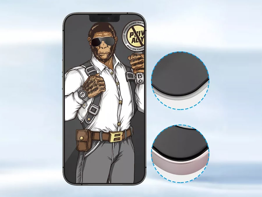 محافظ صفحه نمایش حریم شخصی بولوئو آیفون  6S/6S PLUS