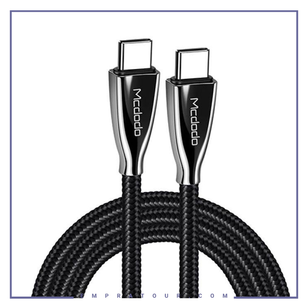 کابل فست شارژ دو سر تایپ سی مک دودو Mcdodo CA-5890 Type-C to Type-C 1.5m Cable