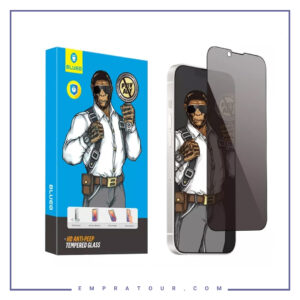 محافظ صفحه نمایش حریم شخصی بولوئو آیفون Blueo HD Anti-Peep Tempered Glass NBP11 XS/11 PRO MAX
