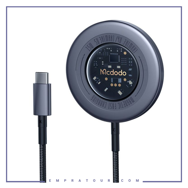 شارژر بی سیم مگ سیف 15 وات مک دودو Mcdodo CH-2330 15W Magsafe Quick Charger