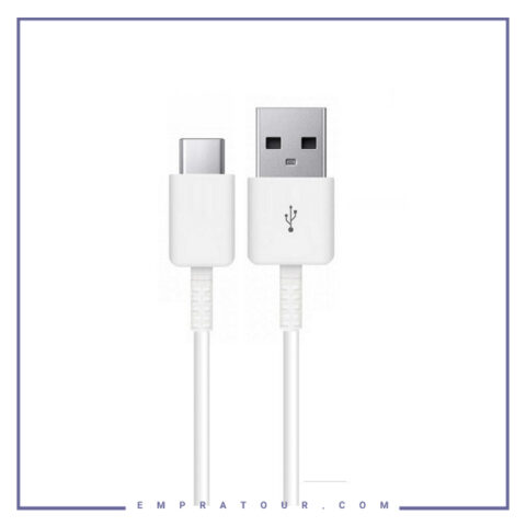 کابل شارژ اورجینال سامسونگ (با جعبه) SAMSUNG S10 USB TO TYPE-C EP-DG970BWE