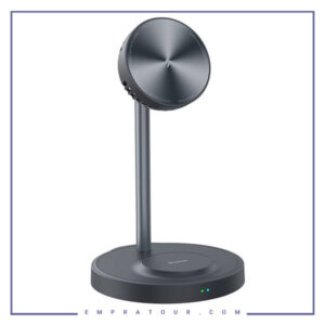 هولدر و شارژر وایرلس و فن خنک کننده مک دودو Mcdodo Desktop Magnetic Radiator Wireless Charger CH-2151