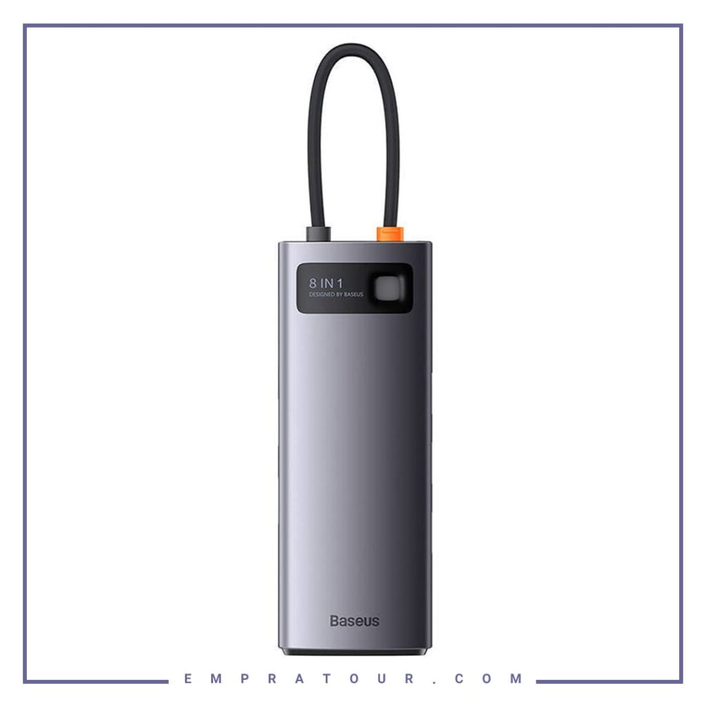 هاب 8 پورت تایپ سی بیسوس Baseus Starjoy 8 Port Type C Hub Adapter WKWG080213