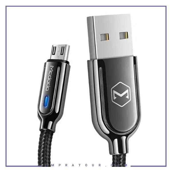 کابل شارژ قطع کن دار میکرو مک دودو Mcdodo Auto Power Off Data Cable CA-6201