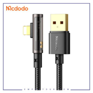 کابل شارژ لایتنینگ 1.2 متری مک دودو Mcdodo Lightning Transparent Data Cable CA-3510