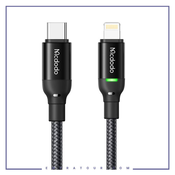 کابل شارژ تابپ سی به لایتنینگ 1.2 متری مک دودو Mcdodo Type C To Lightning Data Cable CA-2720