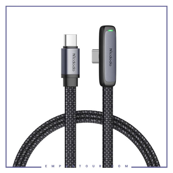 کابل دو سر تایپ سی 65 واتی 1.2 متر مک دودو Mcdodo Type c To Type C data Cable CA-3360