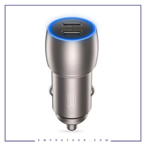 شارژ فندکی دوپورت 40 وات ایکس او XO-CC51 PD Car Charger