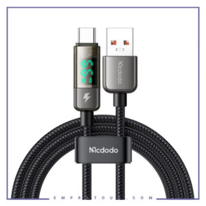 کابل شارژ تایپ سی قطع کن دار 1.8 متر مک دودو Mcdodo Type-C Auto Power Off CA-3631