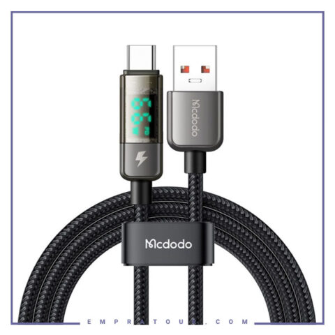 کابل شارژ تایپ سی قطع کن دار 1.2 متر مک دودو Mcdodo Type-C Auto Power Off CA-3630
