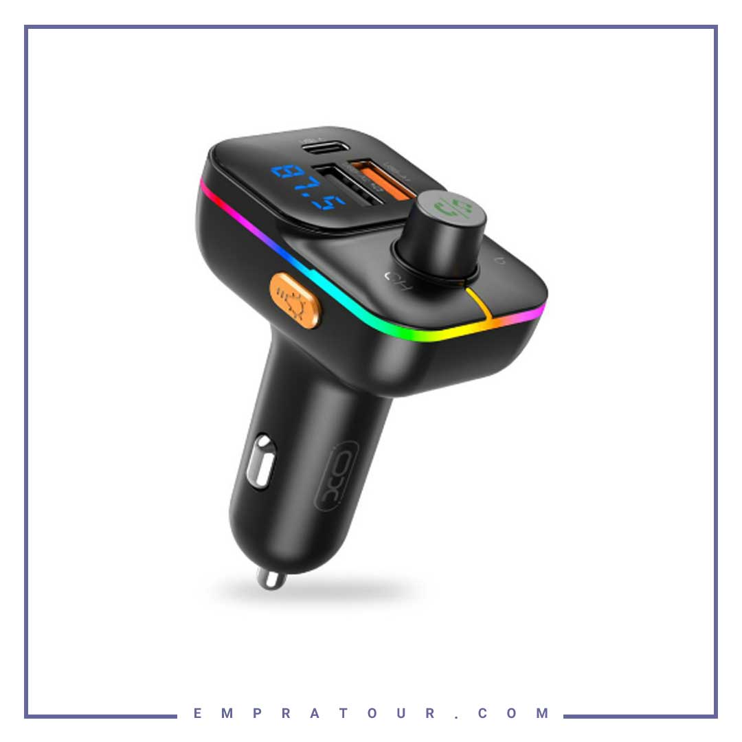 شارژر فندکی 25 وات ایکس او مدلXO CAR MP3 CHARGER BCC-09