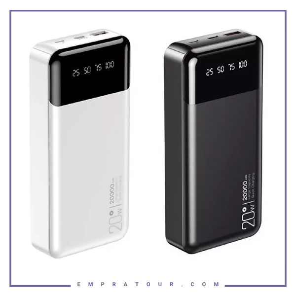 پاوربانک شارژ سریع 20واتی 20000 ایکس او XO-PR192 Fast charging power bank