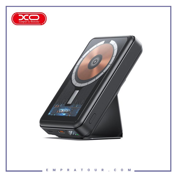 پاوربانک و شارژر وایرلس 10000 ایکس او XO-PR202 15W Magnetic Wireless Charging Holder