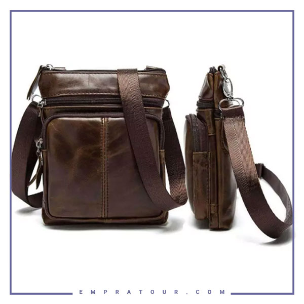 کیف دوشی چرم اصل مردانه کوتتسی Coteetci Luxury Series Mini Shoulder Bag 14036