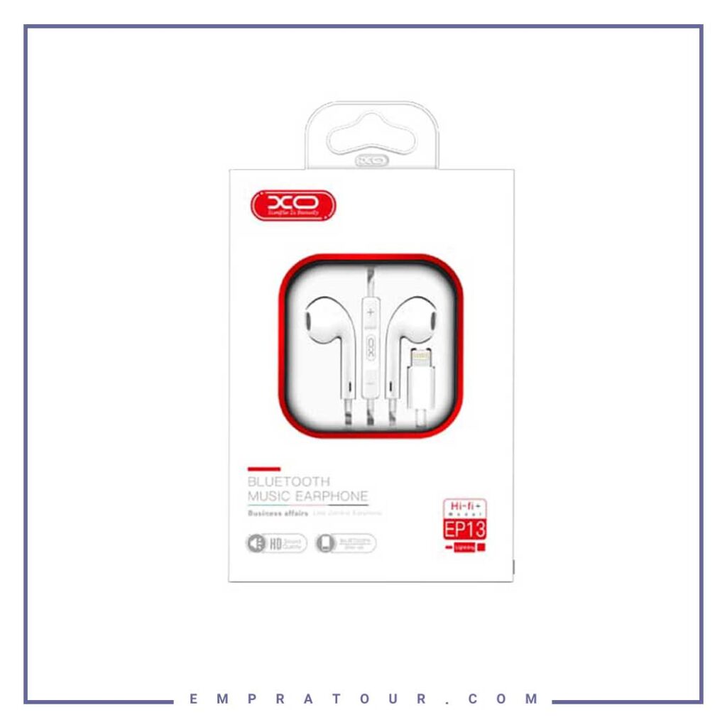 هندزفری سیمی با کانکتور لایتنینگ ایکس او XO EP13 Lightning Wired Earphone