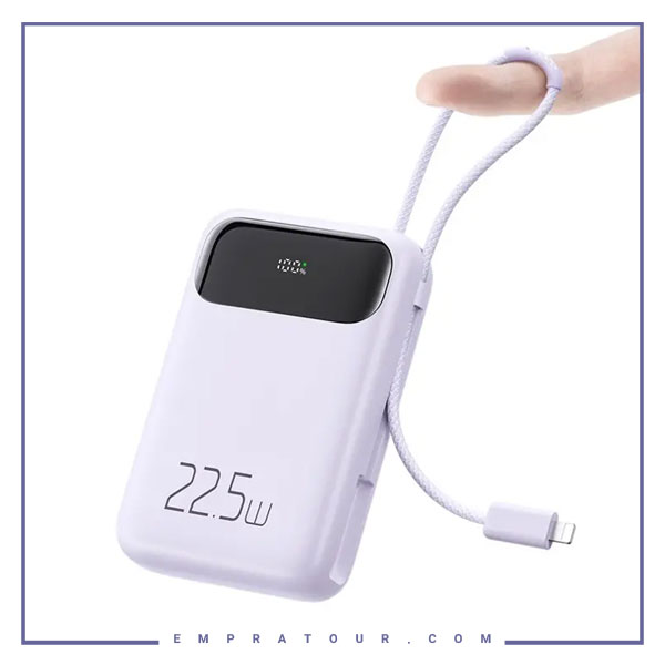 پاوربانک 22.5 وات همراه با کابل لایتنینگ مک دودو Mcdodo Powerbank MC-325
