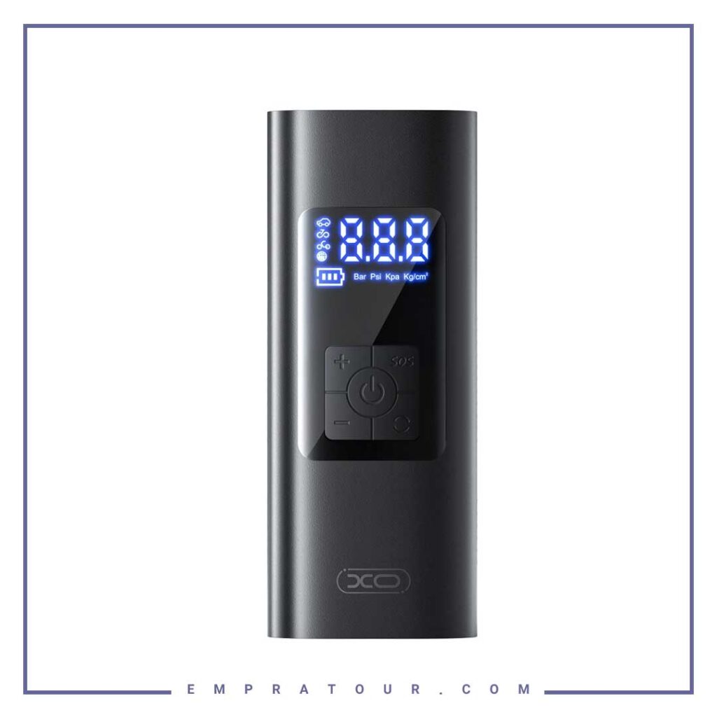 پمپ باد چند منظوره هوشمند ایکس او INFLATOR PUMP XO-CZ012