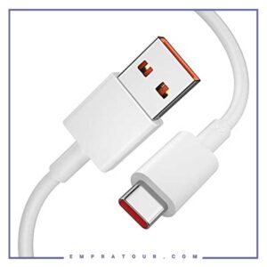کابل تایپ سی 120 وات اورجینال شیامی 1.2متر Xiaomi type-c 120W L26250007
