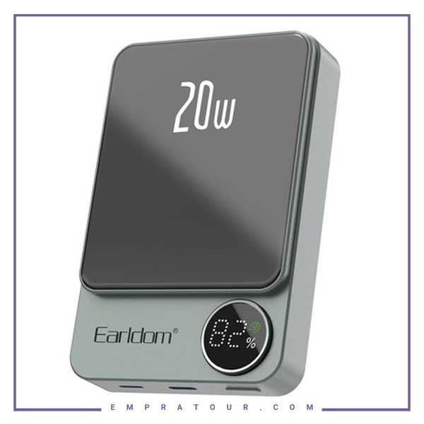 پاوربانک وایرلس 10000 ارلدم EARLDOM ET-PD24