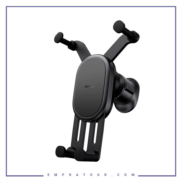 هولدر و شارژر وایرلس 15 وات دریچه کولری بیسوس Baseus SUWX030001