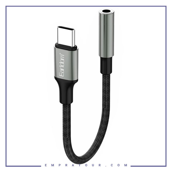 کابل تبدیل تایپ سی به AUX (جک 3.5 میلیمتری) ارلدم EARLDOM OT77