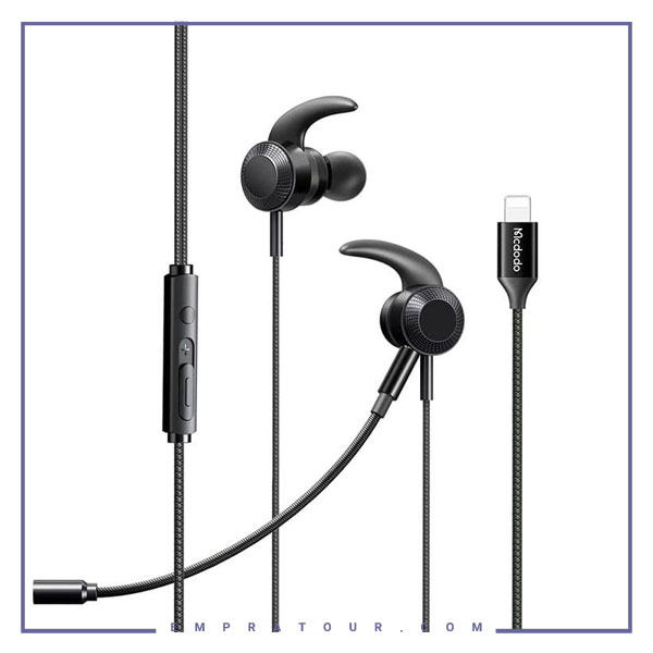 هندزفری سیمی گیمینگ لایتنینگ مک دودو HP-1350