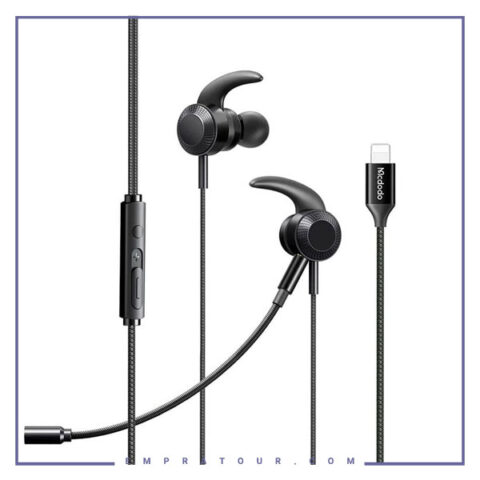 هندزفری سیمی گیمینگ لایتنینگ مک دودو Mcdodo Gaming Lightning Earphone HP-1350