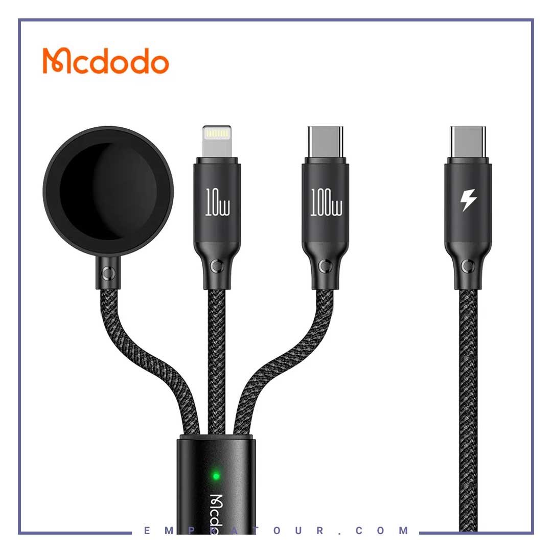 کابل شارژ 100 وات 3در1 مکدودو Mcdodo CA-494